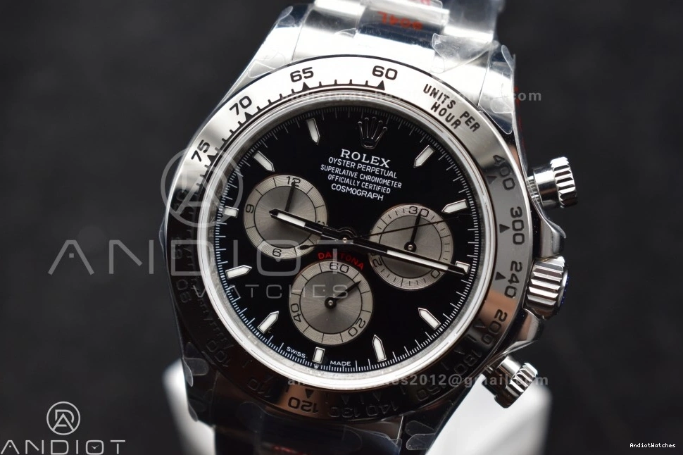 Classic Bracelet V 126509 Edition QF 1:1 Silver SH4131 on Daytona 794 Black SS Best Dial 0815